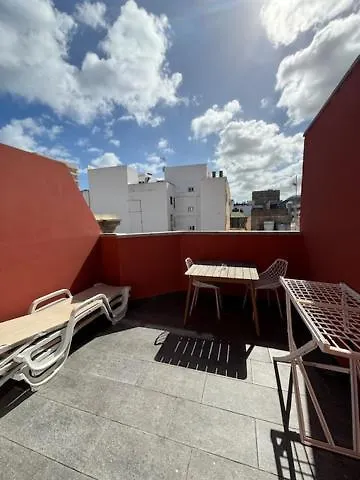 Rosamar Canteras Aticos Con Terraza Apartman *