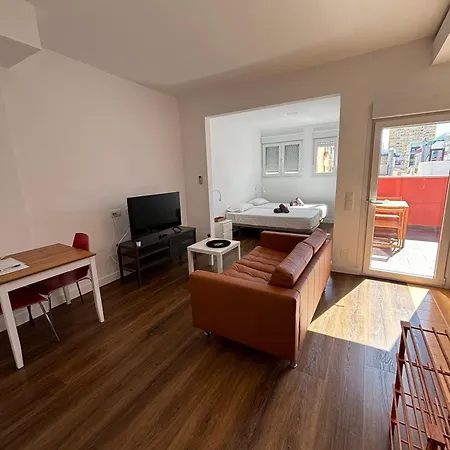 Aticos Con Terraza Rosamar Lägenhet