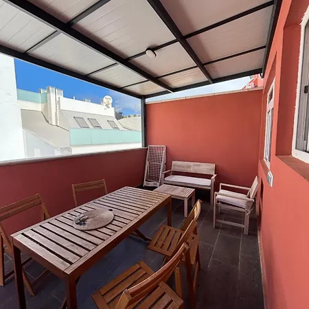 Aticos Con Terraza Rosamar Apartmán *